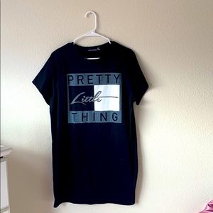 Pretty little thing t shirt dress